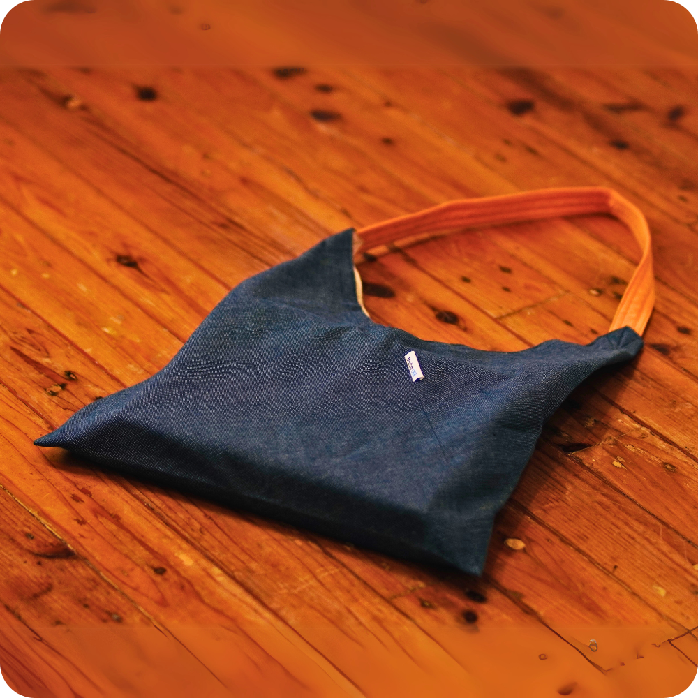 Sona Sabai, Medium Shoulder Sling | With Yellow Handle