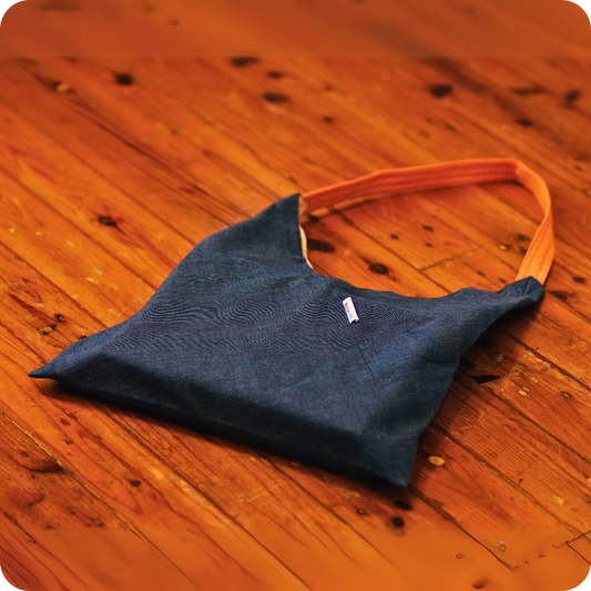 Sona Sabai, Medium Shoulder Sling | With Yellow Handle