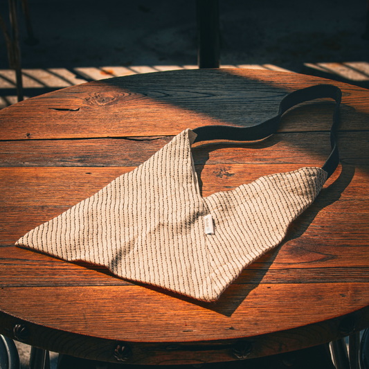 Kraith Linn Medium Should Sling Bag on Table